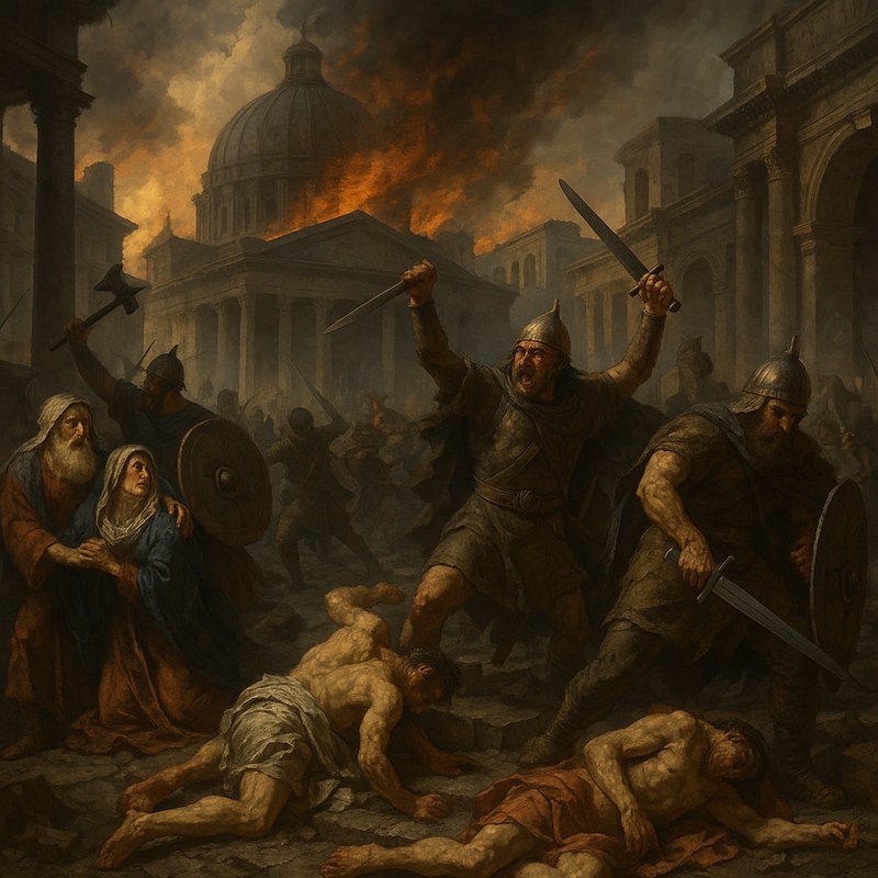 The Sack of Rome by the Goths