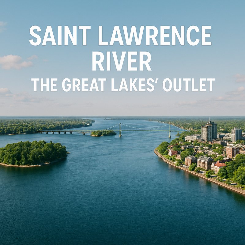 The Saint Lawrence River: The Great Lakes' Outlet