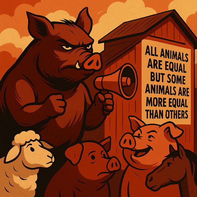 The Satire of 'Animal Farm'
