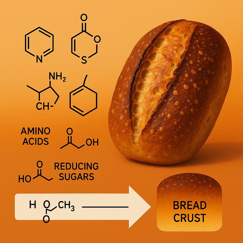 The Science of Bread Crust: The Maillard Reaction