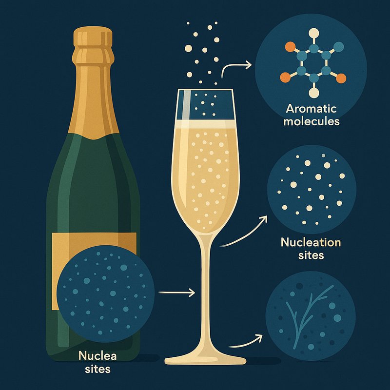 The Science of Champagne Bubbles