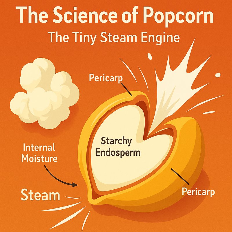 The Science of Popcorn: The Tiny Steam Engine