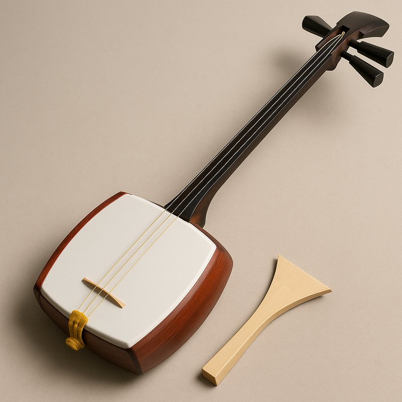 The Shamisen: Japan's Three-Stringed Lute