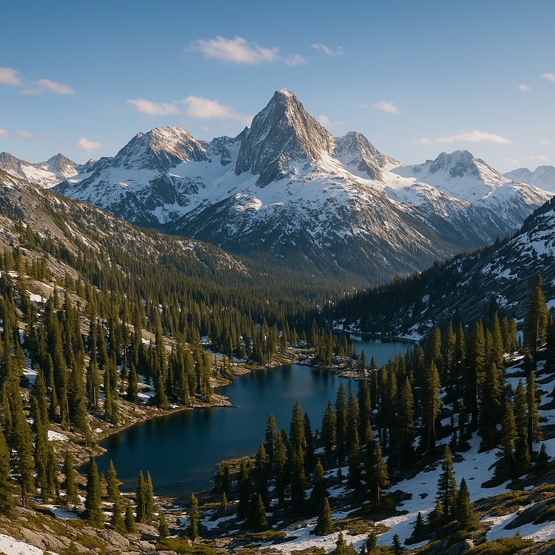The Sierra Nevada: The Snowy Range