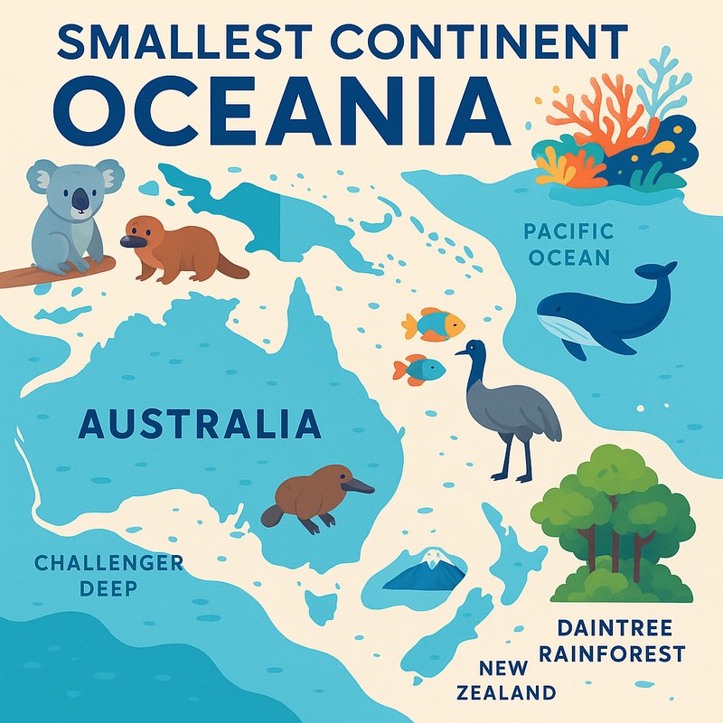 The Smallest Continent: Oceania