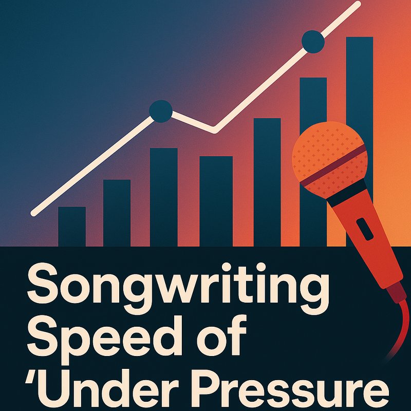 The Songwriting Speed of 'Under Pressure'