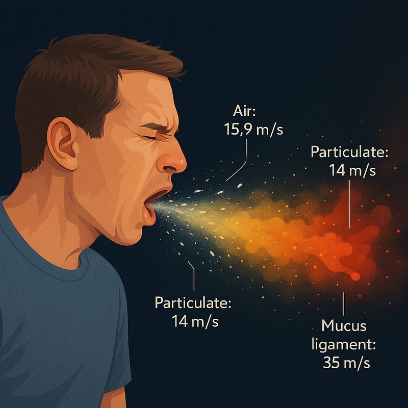 The Speed of a Human Sneeze