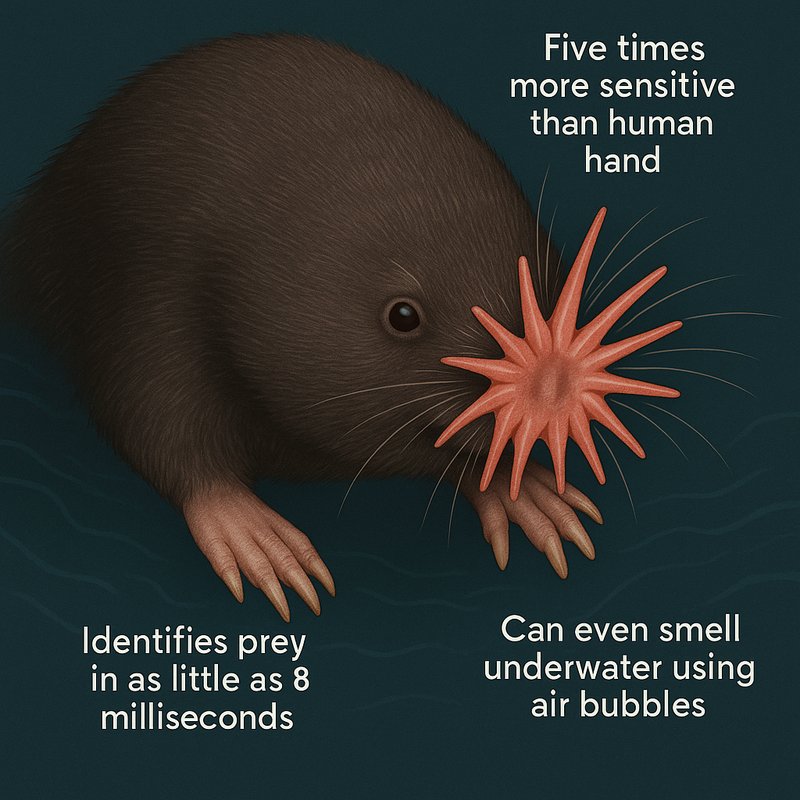 The Star-Nosed Mole's Super Sense