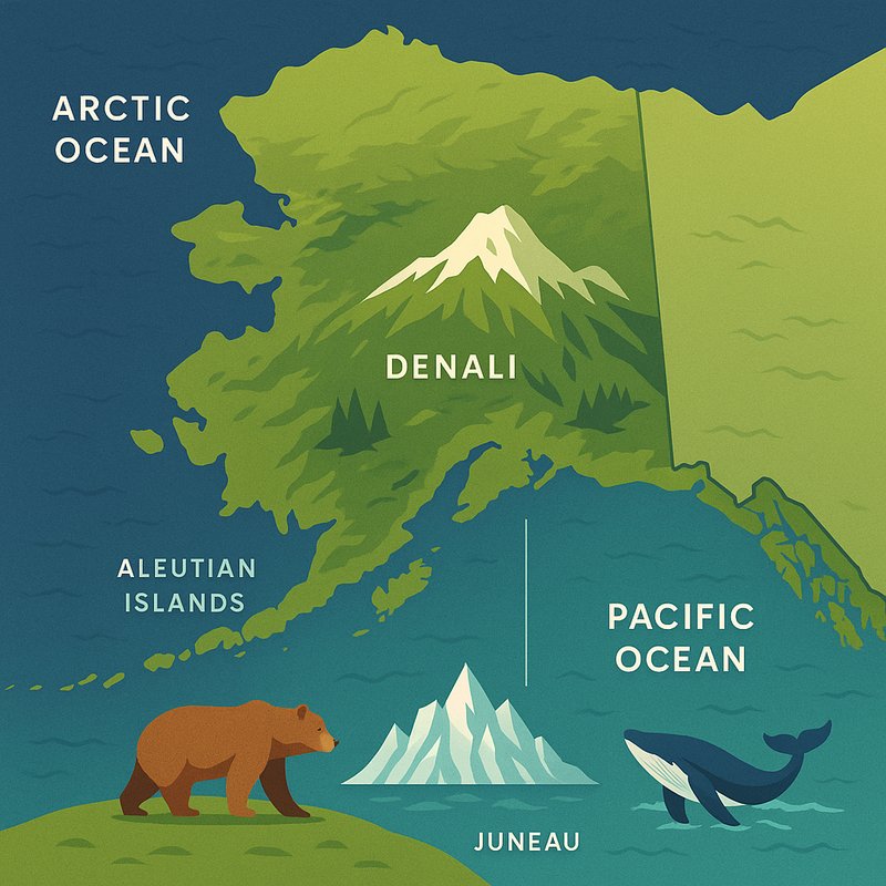 The State That Touches Two Oceans (In Spirit)