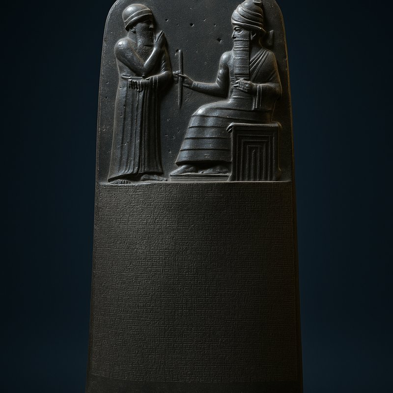 The Stele of Hammurabi