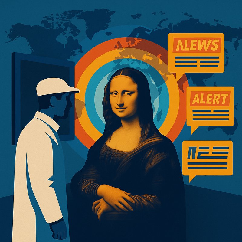 The Stolen Mona Lisa and Global Fame