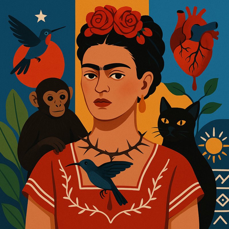The Symbolism of Frida Kahlo's Self-Portraits