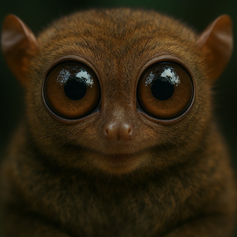 The Tarsier's Massive Eyes