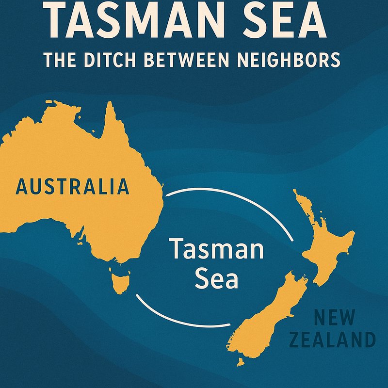 The Tasman Sea: The Ditch Between Neighbors