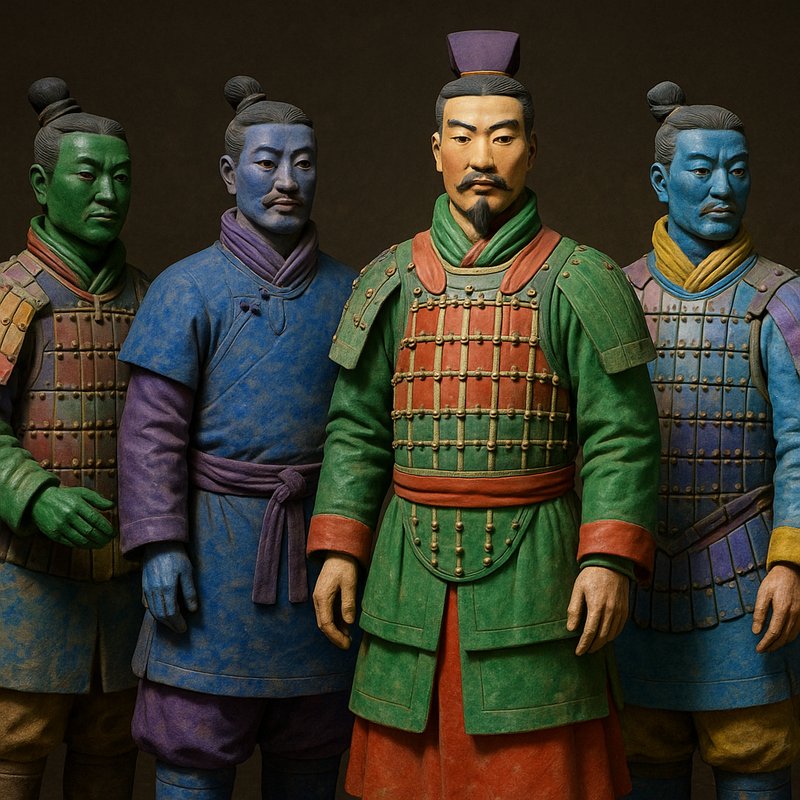 The Terracotta Army’s Hidden Colors