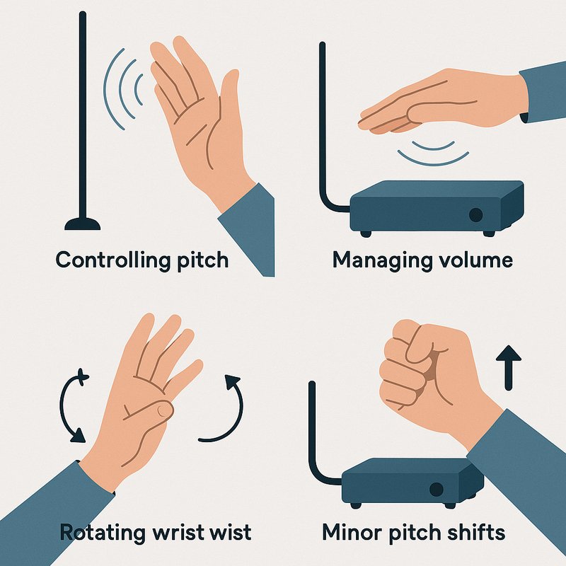 The Theremin's Hand Signals