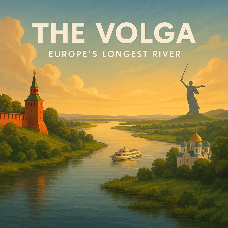 The Volga: Europe's Longest River