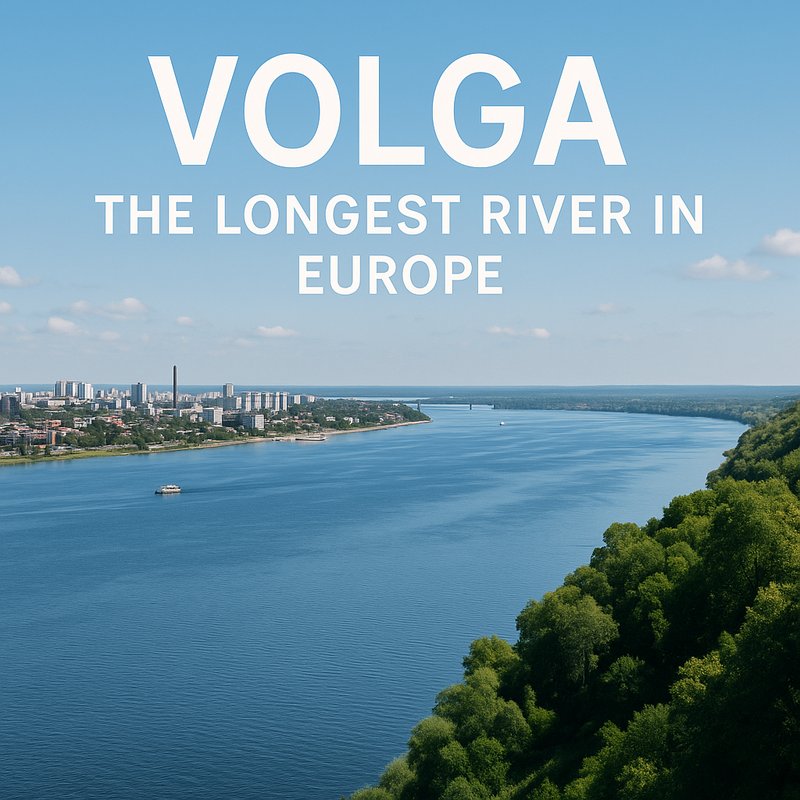 The Volga: The Longest River in Europe