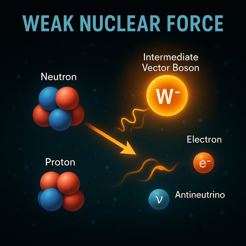The Weak Nuclear Force