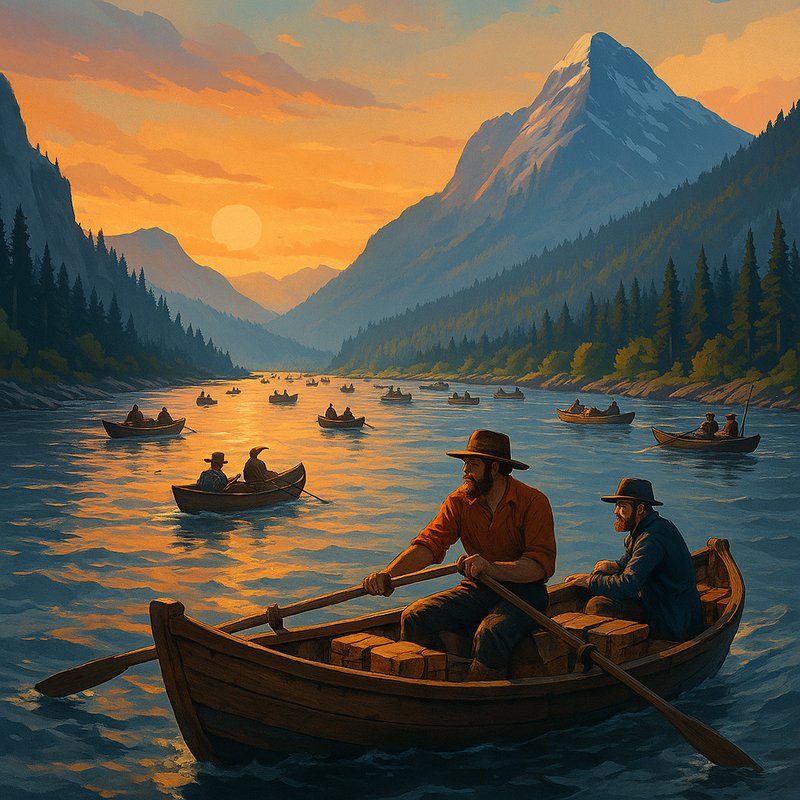 The Yukon River: The Gold Rush Route
