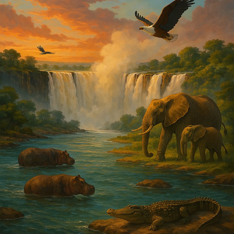 The Zambezi: The River of the Smoke That Thunders