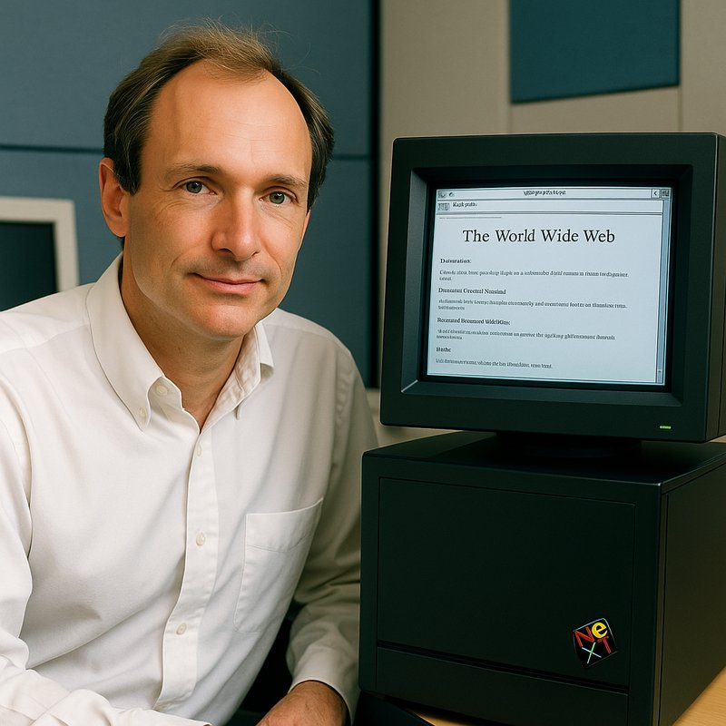 Tim Berners-Lee and the First Web Server