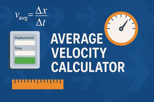 Average Velocity Calculator