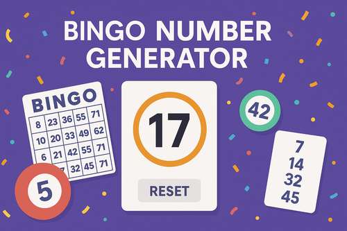Bingo Number Generator