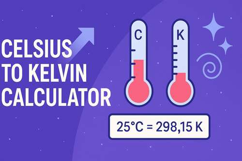 Celsius to Kelvin Calculator