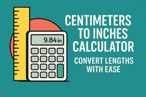 Centimeters to Inches Calculator