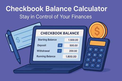 Checkbook Balance Calculator