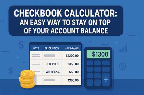 Checkbook Calculator