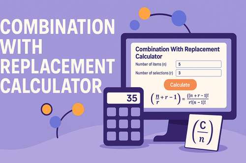Combination With Replacement Calculator: Master Combinatorics Easily