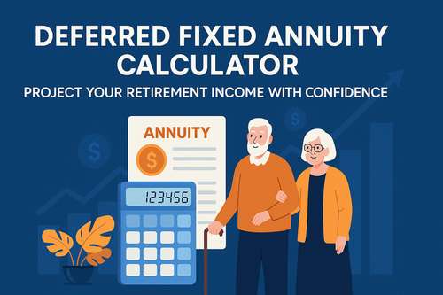 Deferred Fixed Annuity Calculator