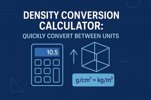 Density Conversion Calculator