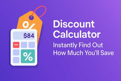 Discount Calculator