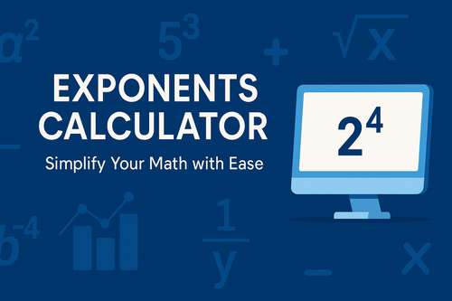 Exponents Calculator