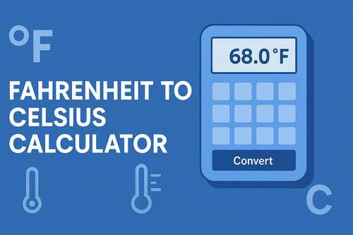 Fahrenheit to Celsius Calculator