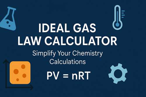 Ideal Gas Law Calculator
