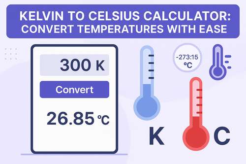 Kelvin to Celsius Calculator