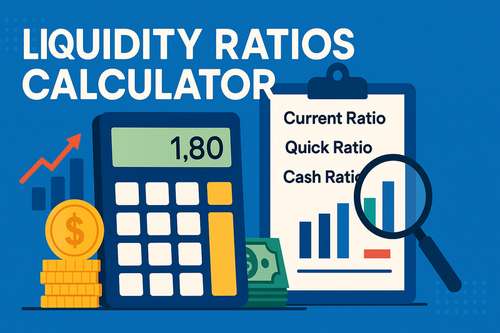 Liquidity Ratios Calculator