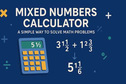 Mixed Numbers Calculator