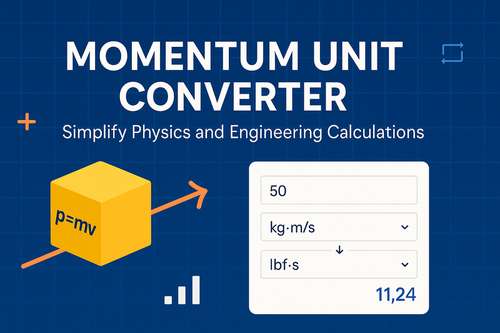 Momentum Unit Converter