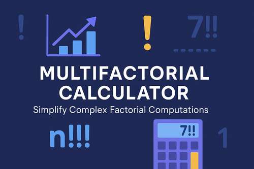 Multifactorial Calculator