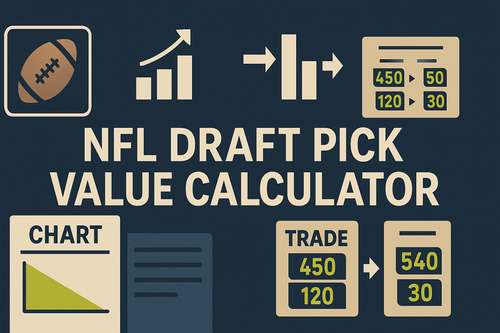 NFL Draft Pick Value Calculator