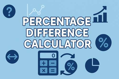 Percentage Difference Calculator
