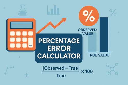 Percentage Error Calculator