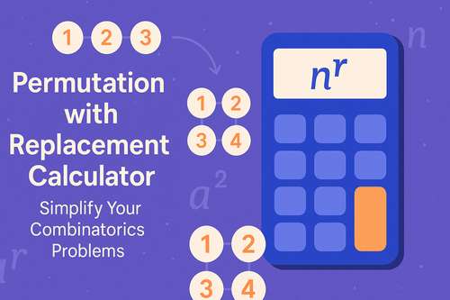Permutation with Replacement Calculator