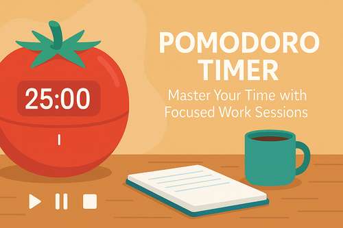 Pomodoro Timer: Master Your Time with Focused Work Sessions