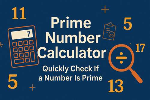 Prime Number Calculator